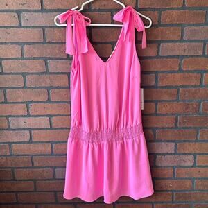 Amanda Uprichard Bubble Gum Pink Josephine Dress - Small NWT Coquette Feminine